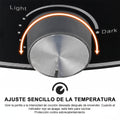 Máquina eléctrica versátil para preparar crepes.